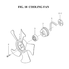 COOLING FAN (6004-480Q-0100) spare parts