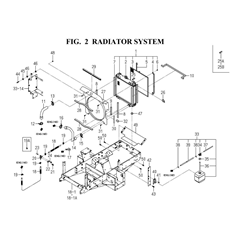 RADIATOR SYSTEM (1752-102-0100) spare parts