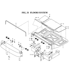 FLOOR SYSTEM (1752-630-0100) spare parts