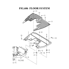 FLOOR SYSTEM (1782-630-0100) spare parts