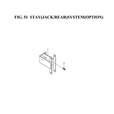STAY(JACK/REAR)SYSTEM(OPTION)(1752-555A-0100) spare parts