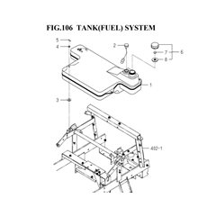 TANK(FUEL)SYSTEM(1782-111-0100) spare parts