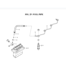 FUEL PIPE spare parts