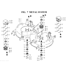 METAL SYSTEM (8663-301A-0100) spare parts