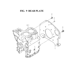 REAR PLATE spare parts