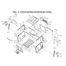 CONTAINER SYSTEM(H TYPE)(8664-355A-0100) spare parts