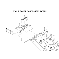 COVER(DISCHARGE)SYSTEM(8654-406C-0100) spare parts