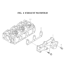 EXHAUST MANIFOLD spare parts
