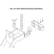 HITCH(WEIGHT)SET(OPTION) spare parts