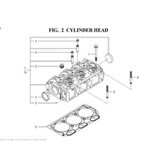 CYLINDER HEAD spare parts