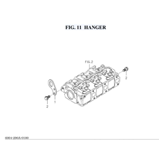 FIG. 11 HANGER spare parts