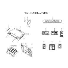 LABEL(A TYPE) spare parts