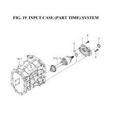 INPUT CASE (PART TIME) SYSTEM spare parts