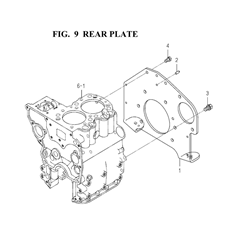 REAR PLATE spare parts