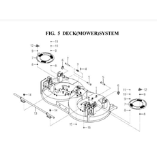 DECK(MOWER)SYSTEM spare parts