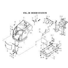 HOOD SYSTEM spare parts