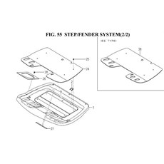 STEP/FENDER SYSTEM (2/2) spare parts