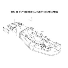 COVER (DISCHARGE) SYSTEM (SSM72) spare parts