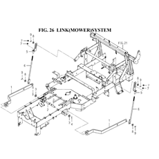 LINK(MOWER)SYSTEM spare parts