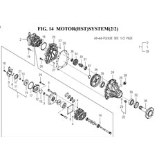MOTOR(HST)SYSTEM(2/2)(1752-307-0100) spare parts