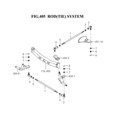 ROD(TIE)SYSTEM(178243600110) spare parts