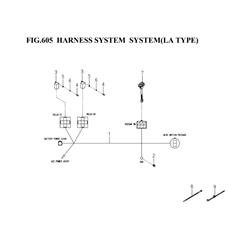 HARNESS SYSTEM(LA TYPE)(8671-657A-0100) spare parts