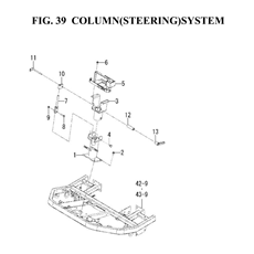 COLUMN(STEERING)SYSTEM spare parts