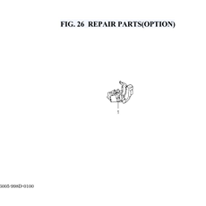 FIG. 26 REPAIR PARTS(OPTION) spare parts