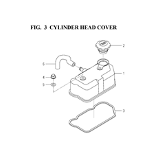 CYLINDER HEAD COVER spare parts