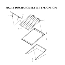 DISCHARGE SET (L TYPE)(8664-705Z-0100) spare parts