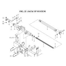 JACK UP SYSTEM(1752-555-0100) spare parts