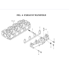 EXHAUST MANIFOLD spare parts