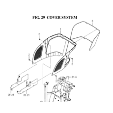 COVER SYSTEM spare parts