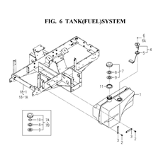 TANK(FUEL)SYSTEM(1752-111-0100) spare parts