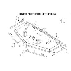 PROTECTOR SET (OPTION) spare parts