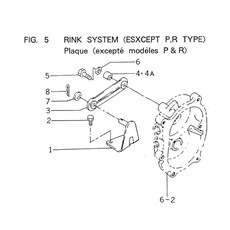 RINK SYSTEM (EXCEPT P,R TYPE) spare parts