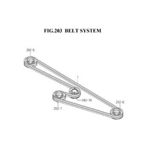BELT SYSTEM spare parts