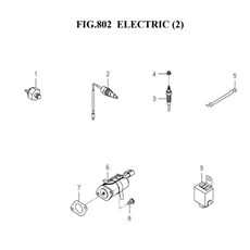 ELECTRIC (2) (6003-820R-0100,6003-820R-0200) spare parts