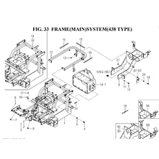 FRAME(MAIN)SYSTEM(438 TYPE) spare parts
