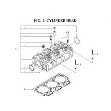 CYLINDER HEAD spare parts