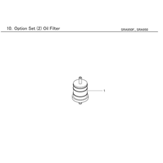 OPTION SET (2) OIL FILTER spare parts