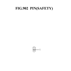 PIN(SAFETY)(8670-930-0100) spare parts