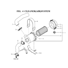 CLEANER(AIR)SYSTEM spare parts