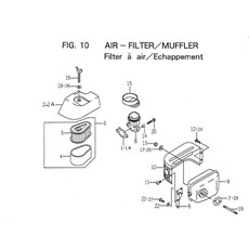 AIR-FILTER/ MUFFLER spare parts