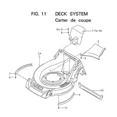 DECK SYSTEM spare parts