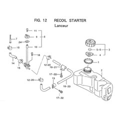 RECOIL STARTER spare parts