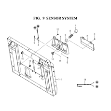 SENSOR SYSTEM spare parts