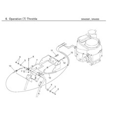 OPERATION (7) THROTTLE spare parts