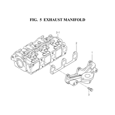 EXHAUST MANIFOLD spare parts