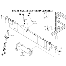 CYLINDER(STEERING)SYSTEM spare parts